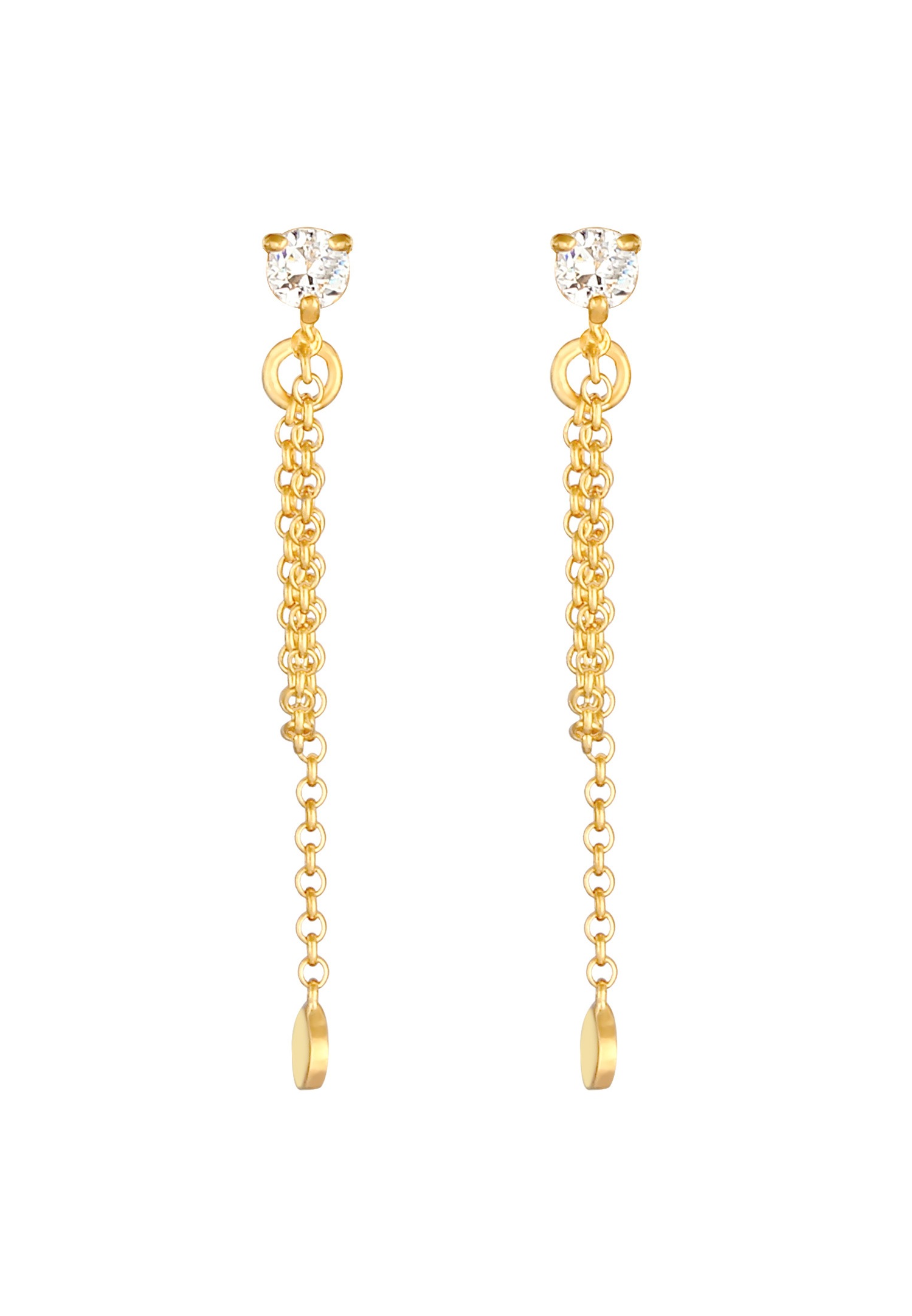 Collana vintage da donna Elli con cristalli in argento sterling 925/1000