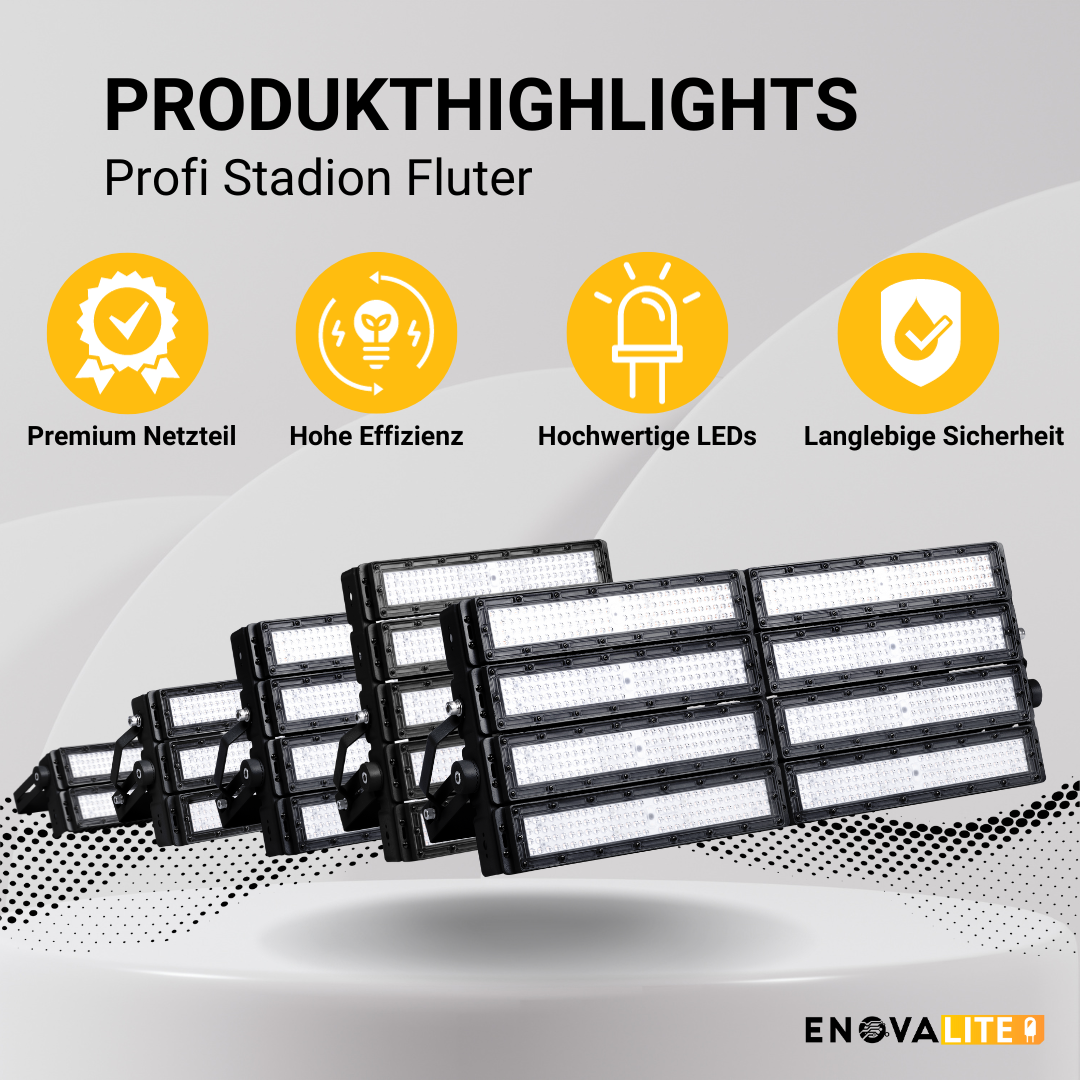 ENOVALITE Profi Stadion Fluter, 200 W