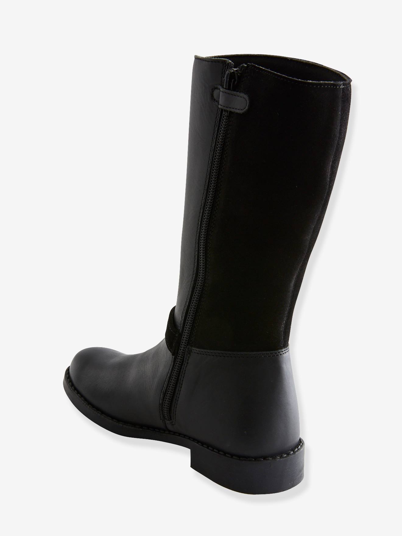 Vertbaudet Mädchen Reiterstiefel - schwarz