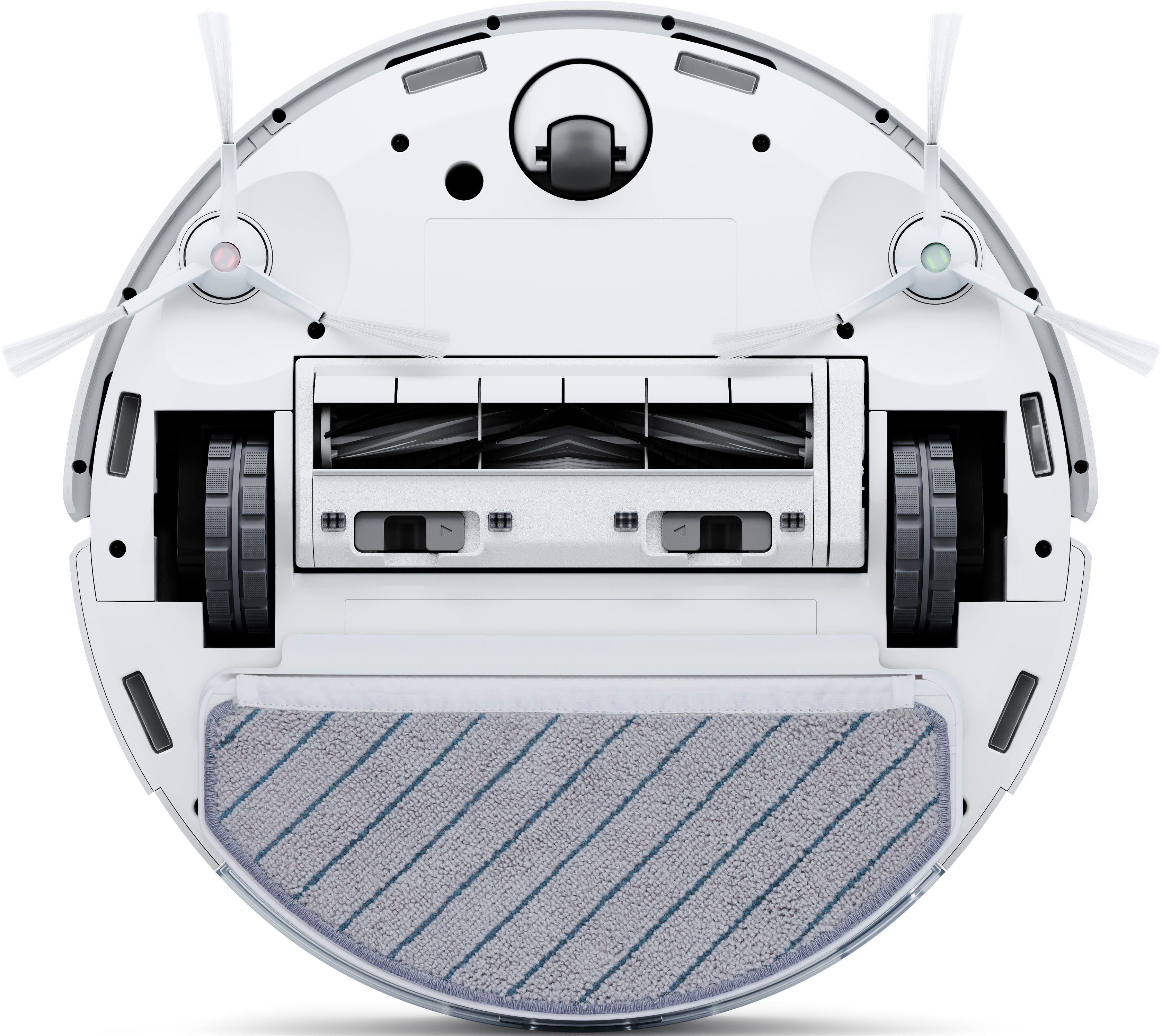 ECOVACS Nass-Trocken-Saugroboter DEEBOT T10, 45 W, 3000PA, DToF-Laser, KI Hinderniserkennung, für alle Fussbodenarten