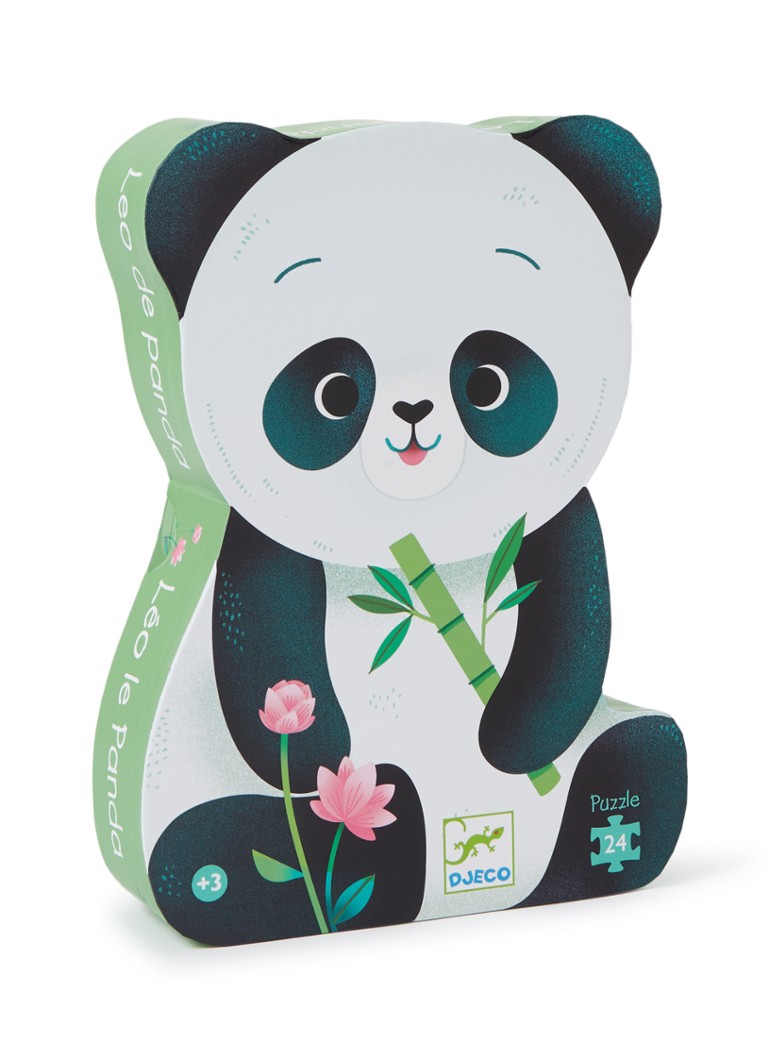 Puzzle Djeco Leo Panda, 24 de piese