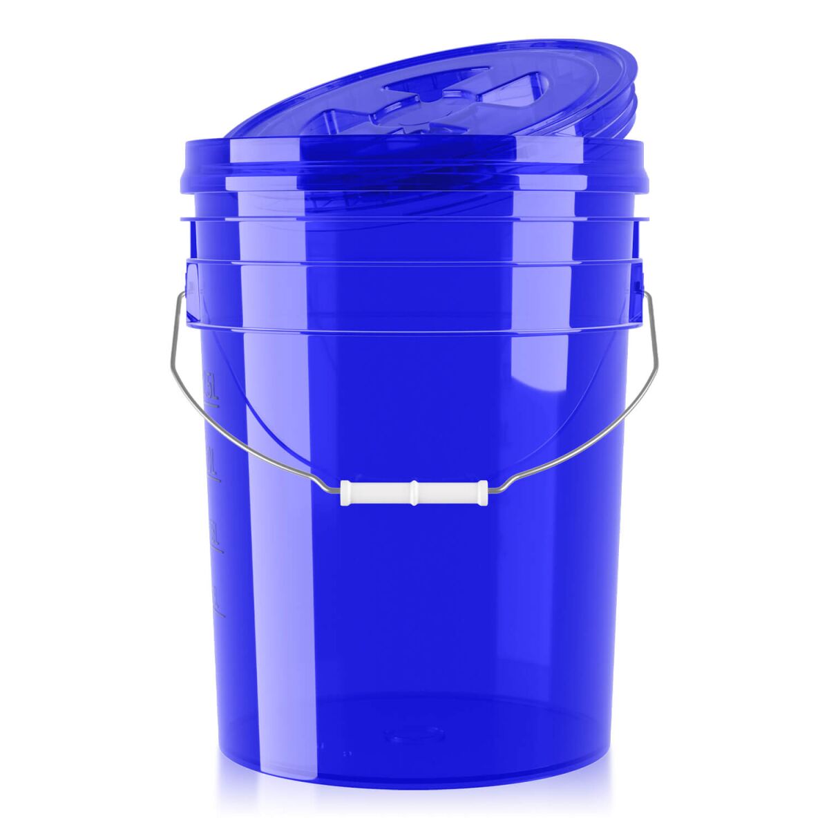 chemicalworkz Performance Buckets Wascheimer mit Deckel clear blue 5GAL