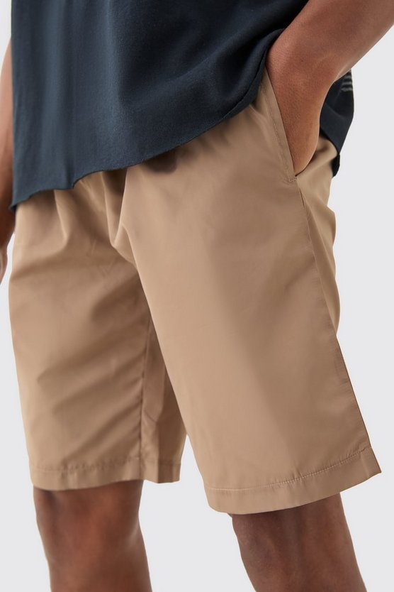 Shorts mit elastischem Bund