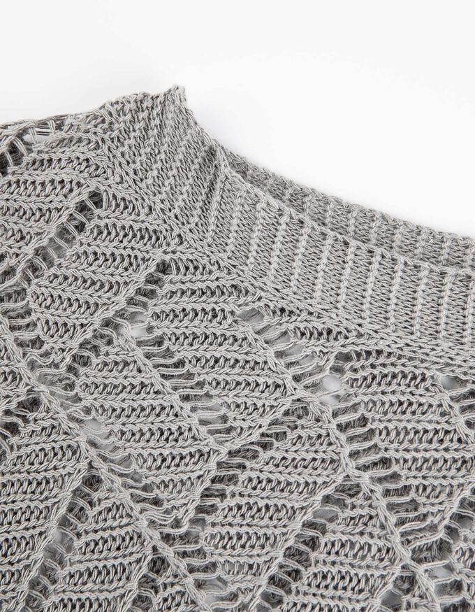 Strickpullover - Baumwoll-Mix