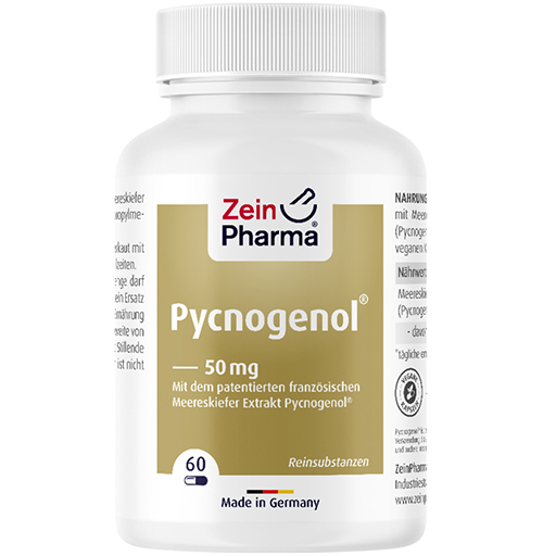 PYCNOGENOL 50 mg Kapseln ZeinPharma  60 St  Kapseln