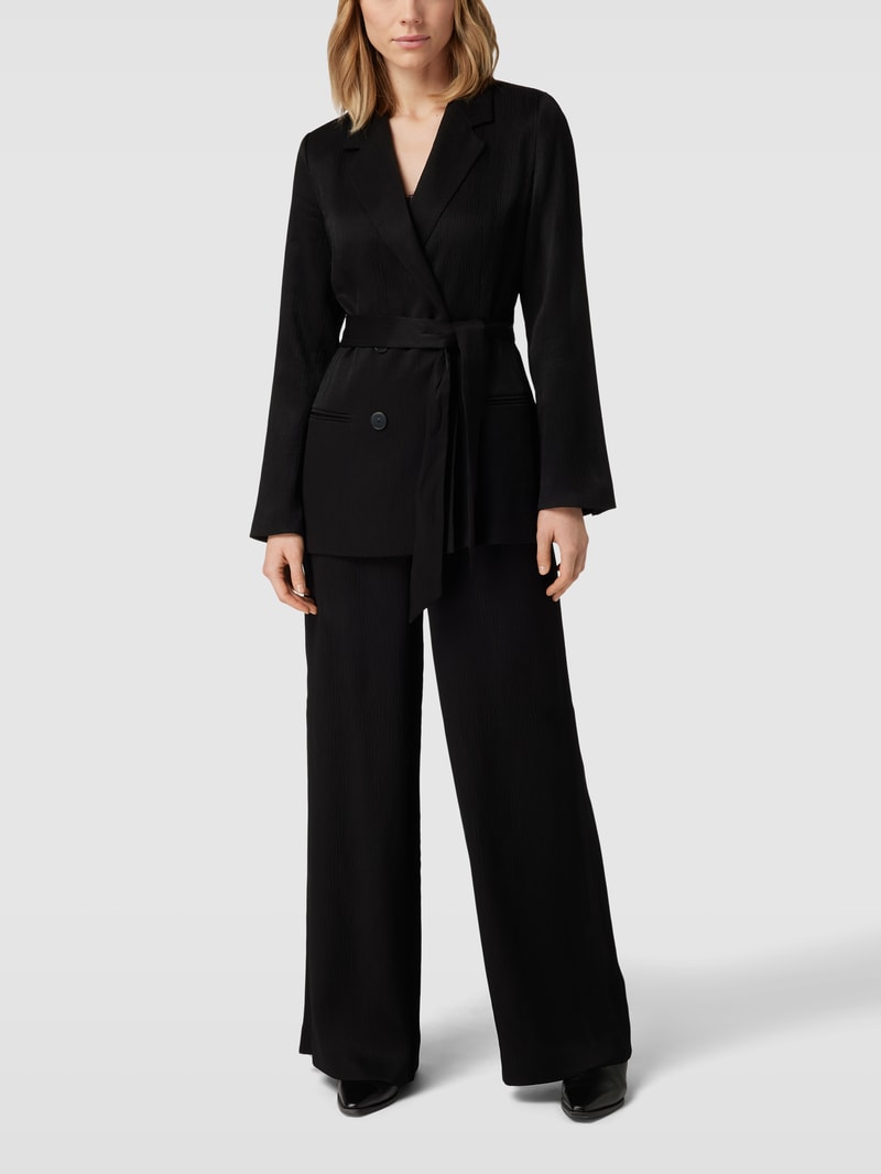 Blazer mit Strukturmuster Modell 'JACE' in schwarz