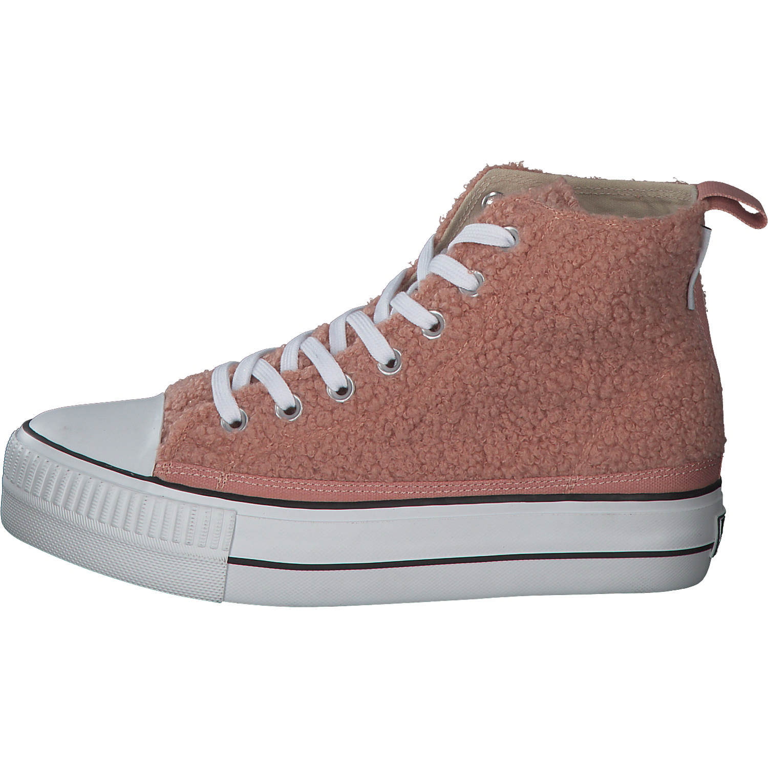 British Knights Kaya Mid B50, Sneakers High, Damen, Altrosa