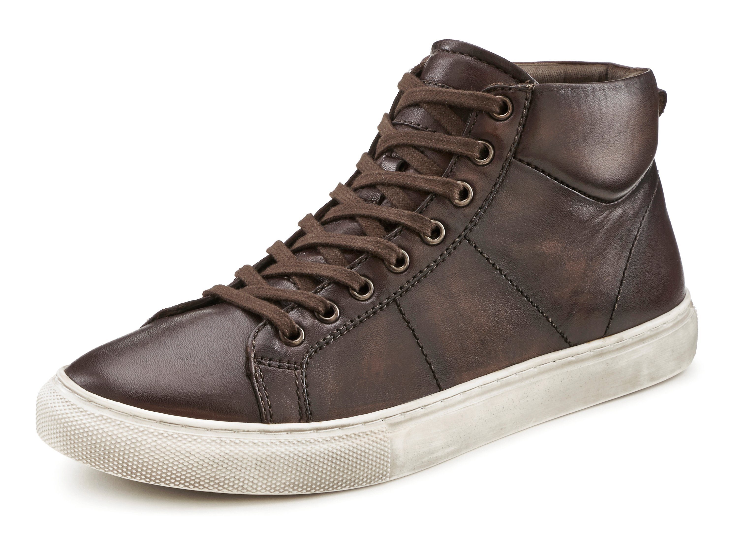 AUTHENTIC LE JOGGER Sneaker Stiefelette, Boots, Freizeitschuh, Schnürboots aus Leder