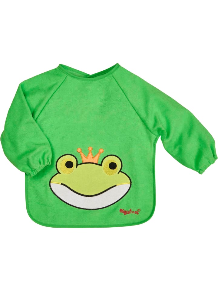 Playshoes Ärmel-Lätzchen Langarm in Grün günstig kaufen onesize