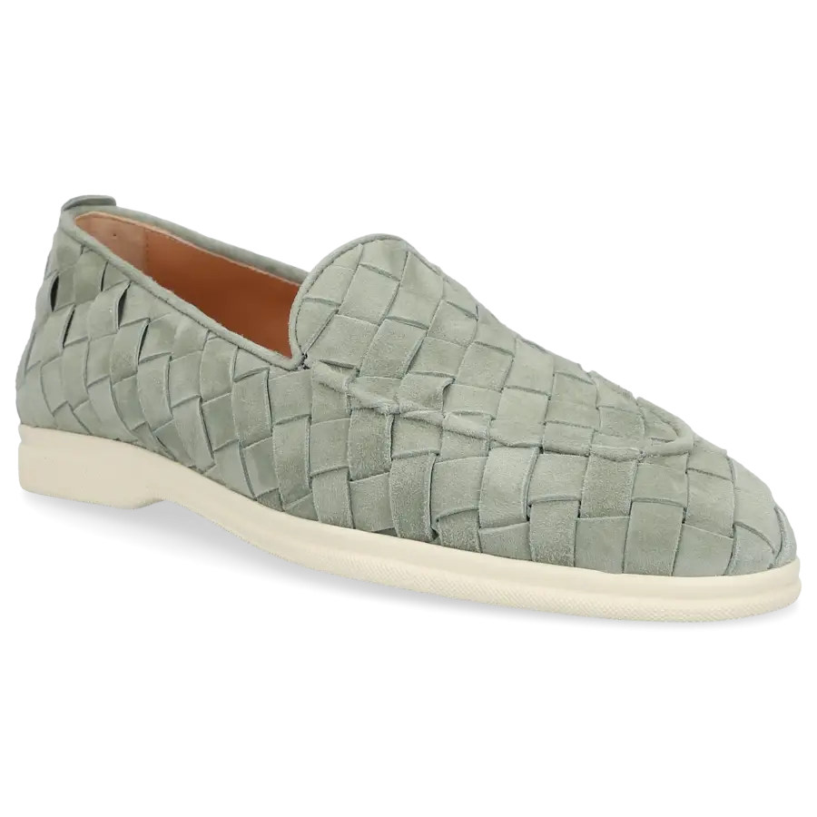 Henderson - Loafer ZAIRA Veloursleder - grün