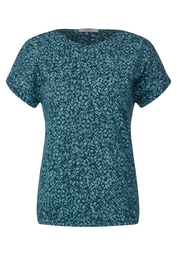 CECIL Shirt mit Minimalmuster