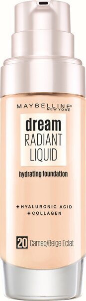 Maybelline Dream Radiant Liquid Make-Up Nr. 20 Cameo Flüssige Foundation