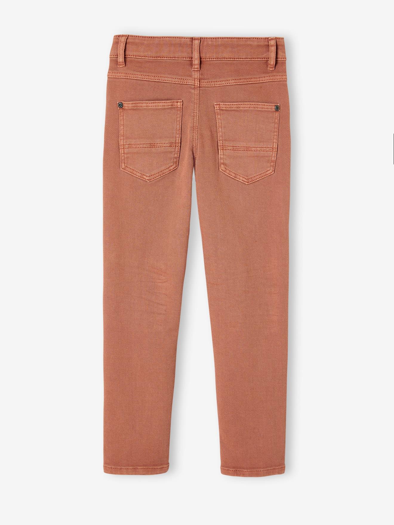 Slim couleur MorphologiK LARGE garçon chocolat