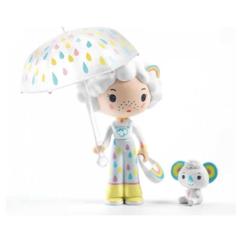 Prunelle and Bianca, Tinyly figurine Djeco