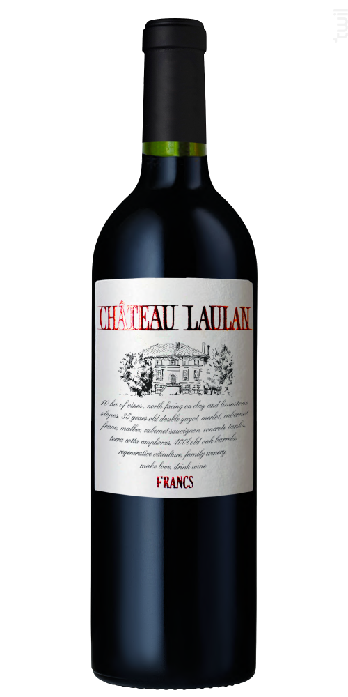 Château Laulan Château Laulan Vin Rouge●Bordeaux-Côtes-de-Francs 2019 75cl
