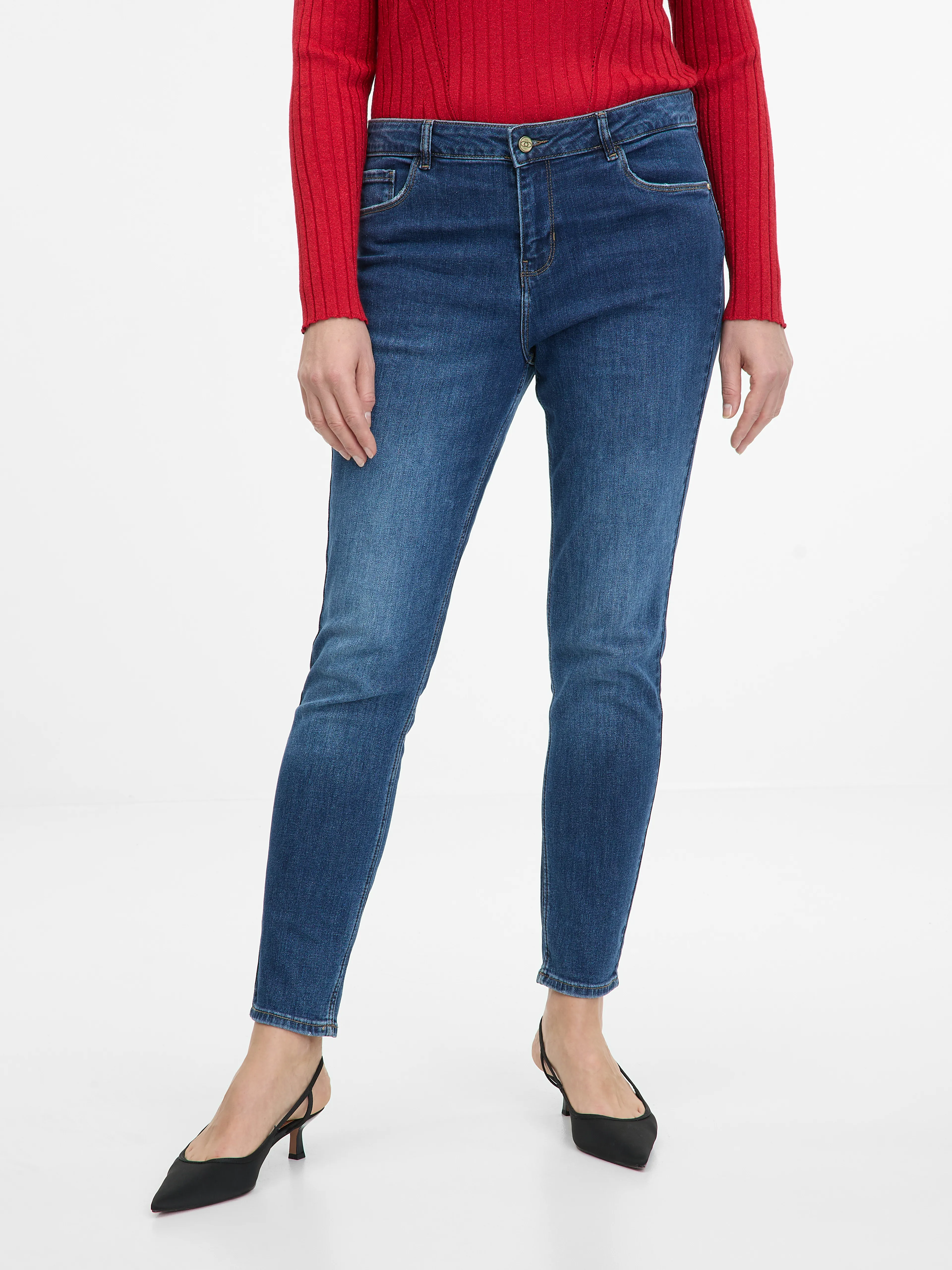 Dunkelblaue Jeggins Jeans Damen ORSAY