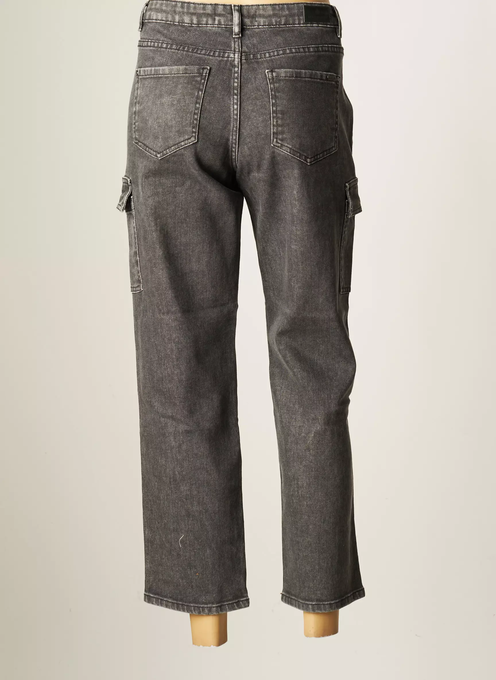 Ikks Jeans Boyfriend Femme couleur gris