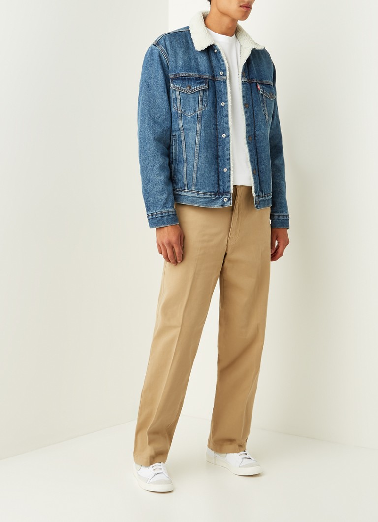 Τζιν μπουφάν Levi's Type 3 Sherpa με βελούδινη επένδυση