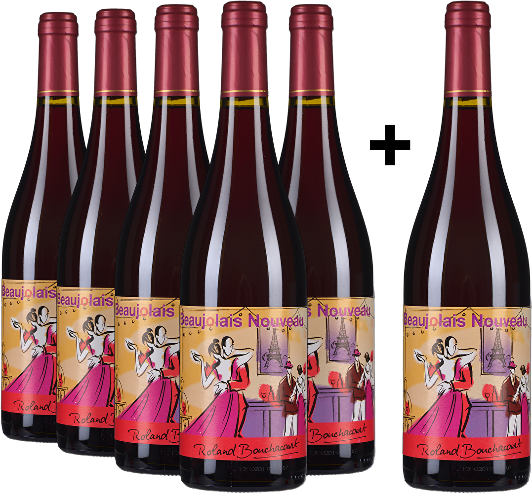 Bouchacourt 5+1-Set: Beaujolais Nouveau 2023