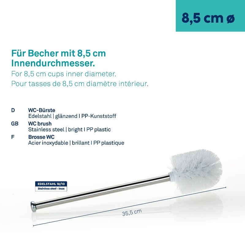 kela WC Bürste Pulcro Weiß