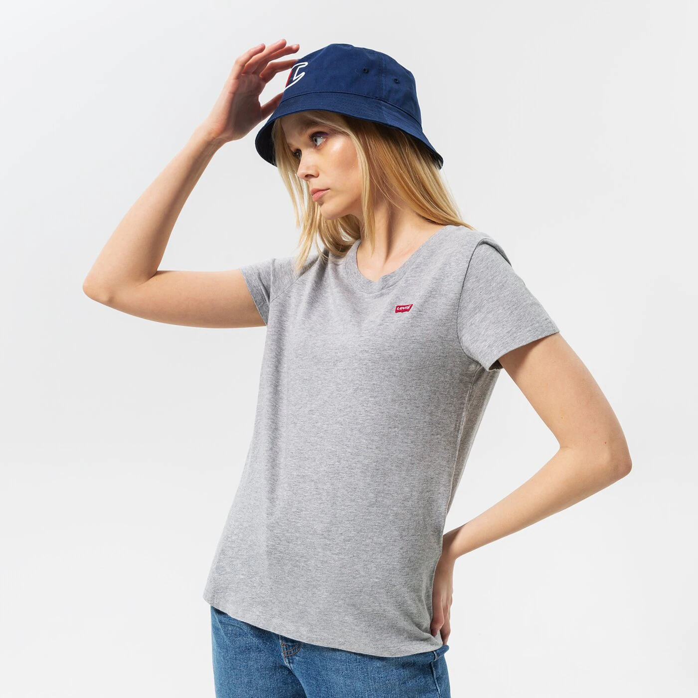 LEVI'S T-SHIRT PERFECT TEE Grau