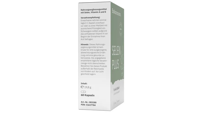BAKANASAN Selen + Vitamin A & E 19.5 g