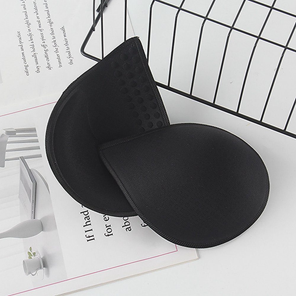 Ronner UG BH-Einlagen Bohnen BH Pads 4 Paar abnehmbare Sport BHs oder Bikinioberteile (Komfort und Selbstvertrauen), Austauschbar und verstellbar