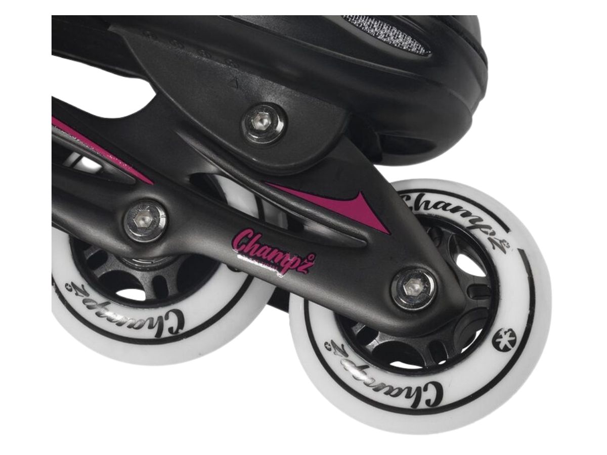 Champz Roze ABEC7 Semi-Softboot verstelbare inline skates