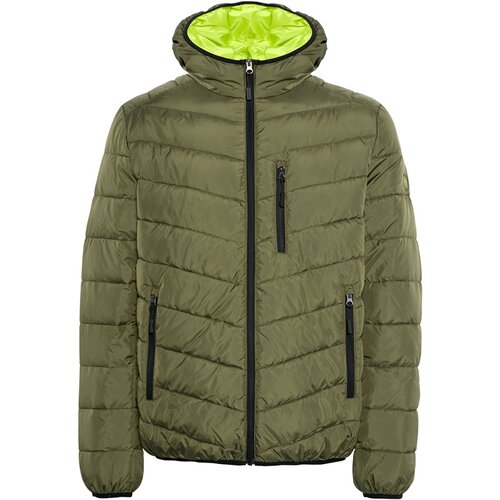 JACKE MIT LEICHT GLÄNZENDER OPTIK