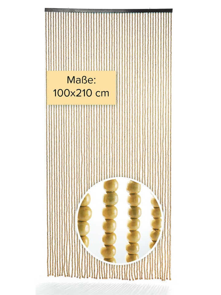 kobolo Vorhang COFFEE22 in Braun günstig kaufen onesize