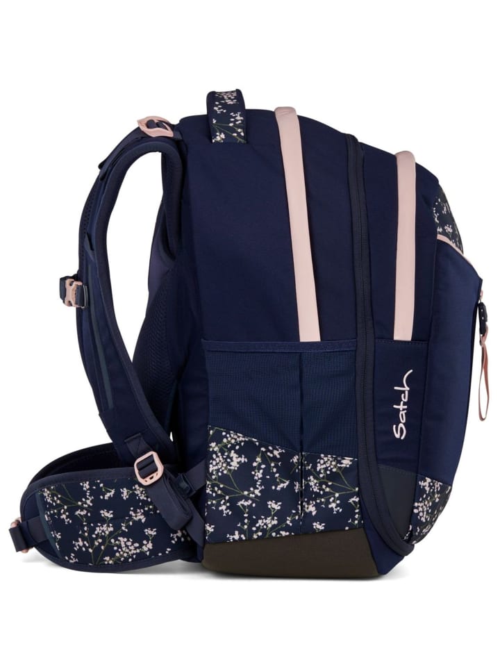 Satch Match Schulrucksack Bloomy Breeze 2025 in blau günstig kaufen onesize