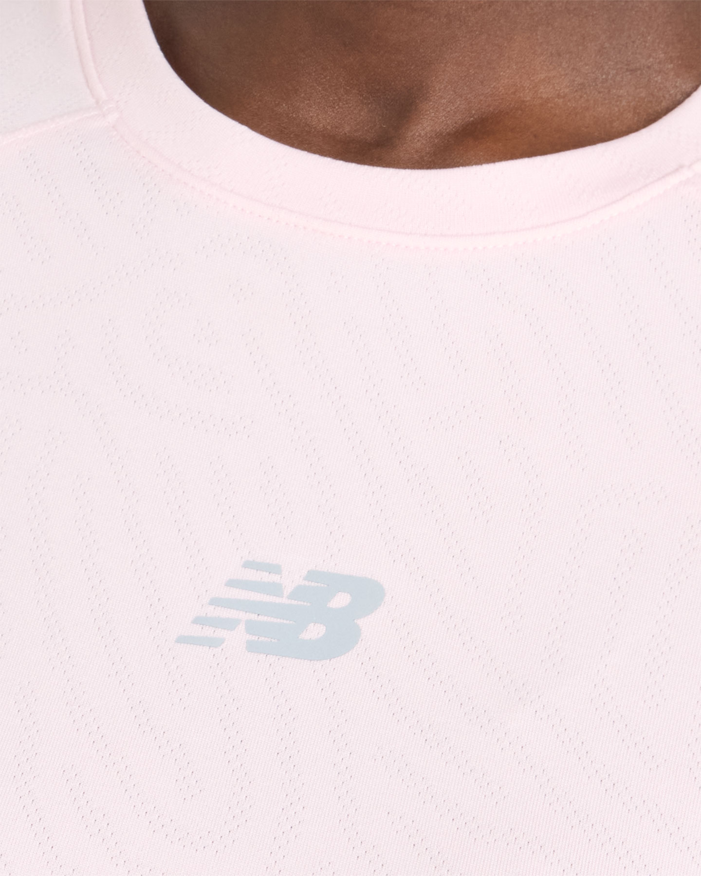 Koszulka do biegania New Balance Jacquard W WT51223RSG