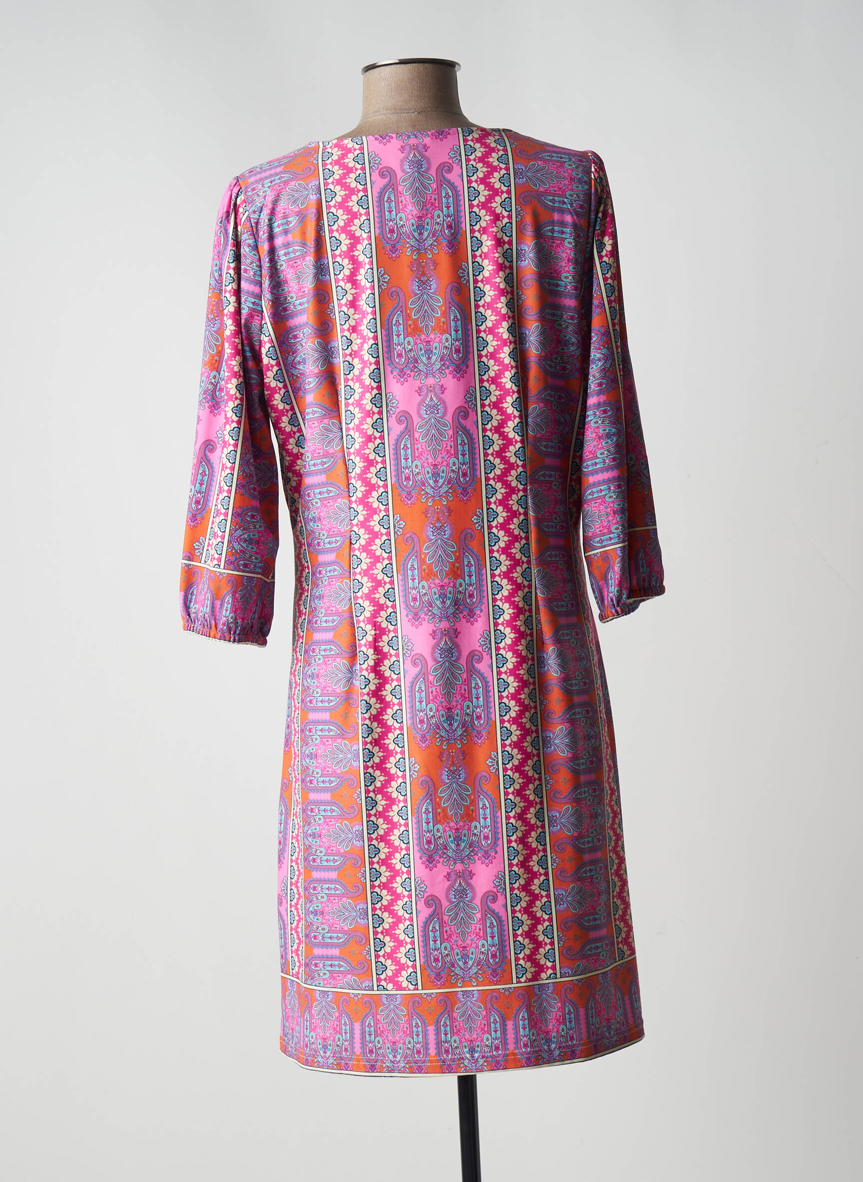 K Design Robes Mi Longues Femme couleur rose