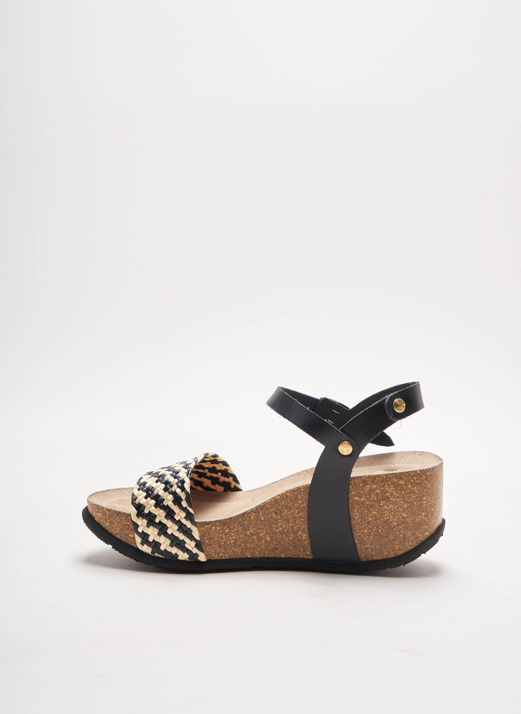 Genuins Sandales Nu Pieds Femme couleur noir