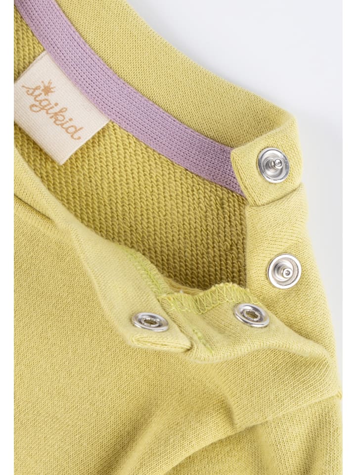 Sigikid Sweatshirt happy ladybug in Grün günstig kaufen