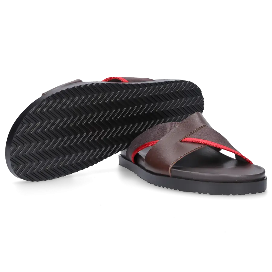 Budapester - Sandalen M7110 Kalbsleder - braun