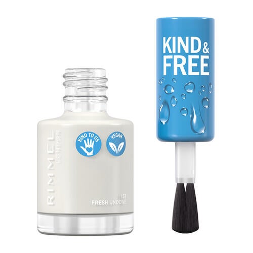 Риммел Лондон Kind & Free лак за ногте 154 Milky Bare 8 мл