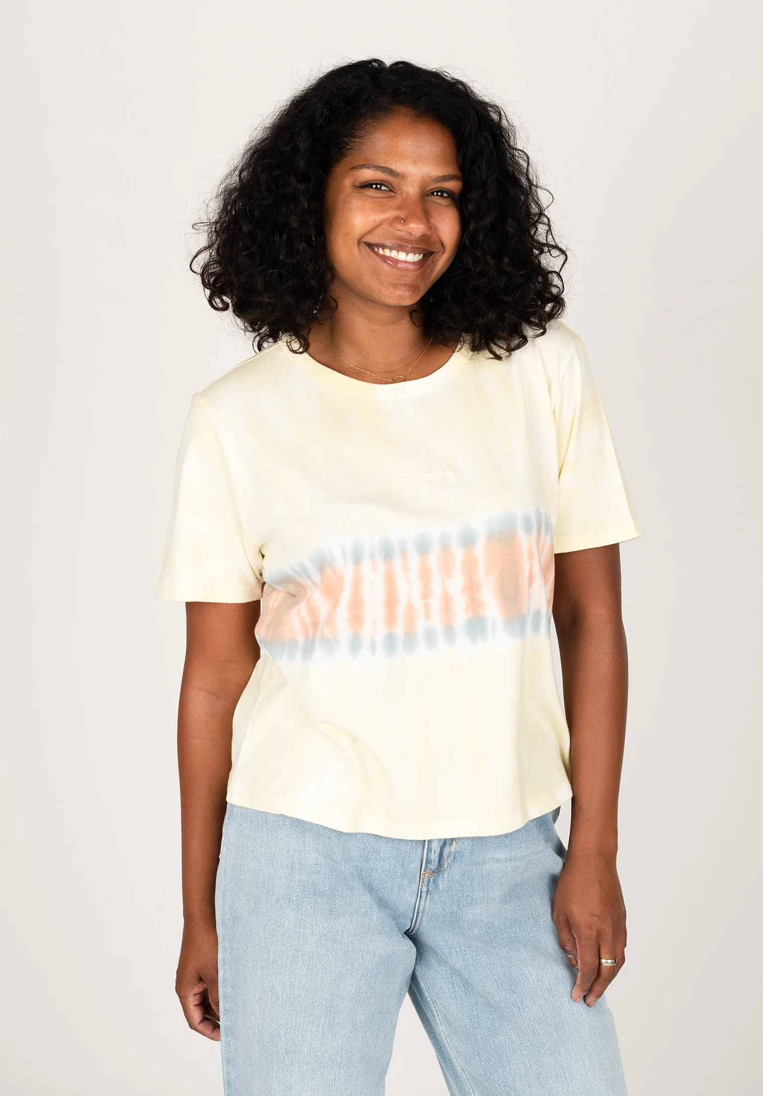 Big RVCA Tie Dye Stripe