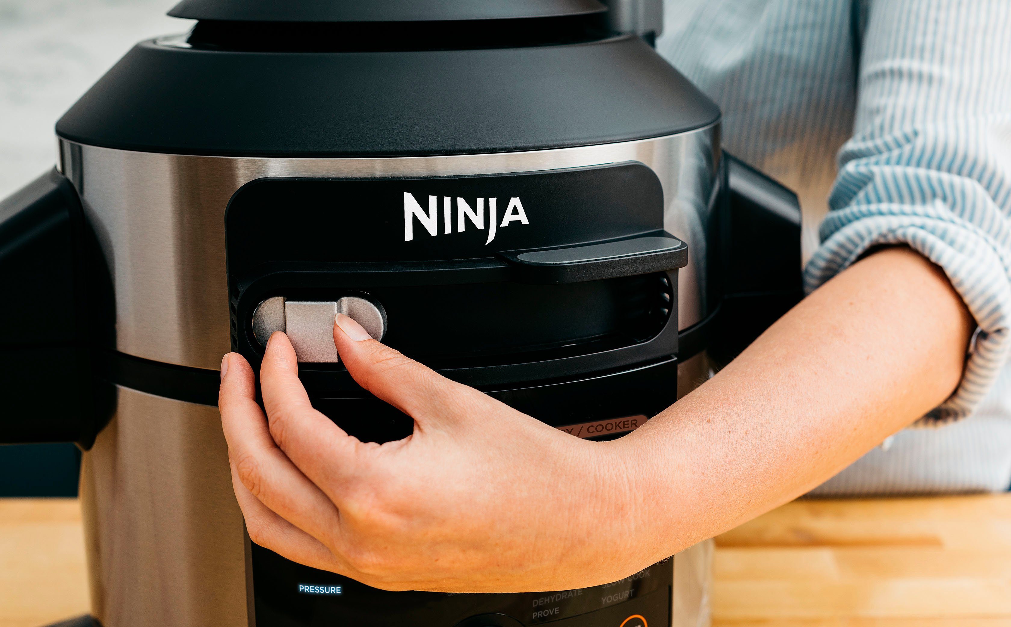 NINJA Multikocher Foodi MAX 14-in-1 SmartLid Multikocher OL750EU, 1760 W, 7,5 l Schüssel