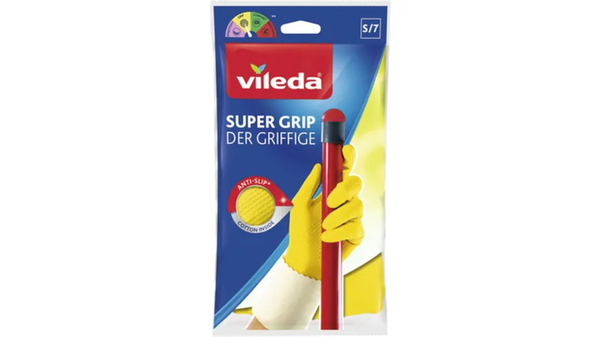 Vileda Handschuh Super Grip Der Griffige S