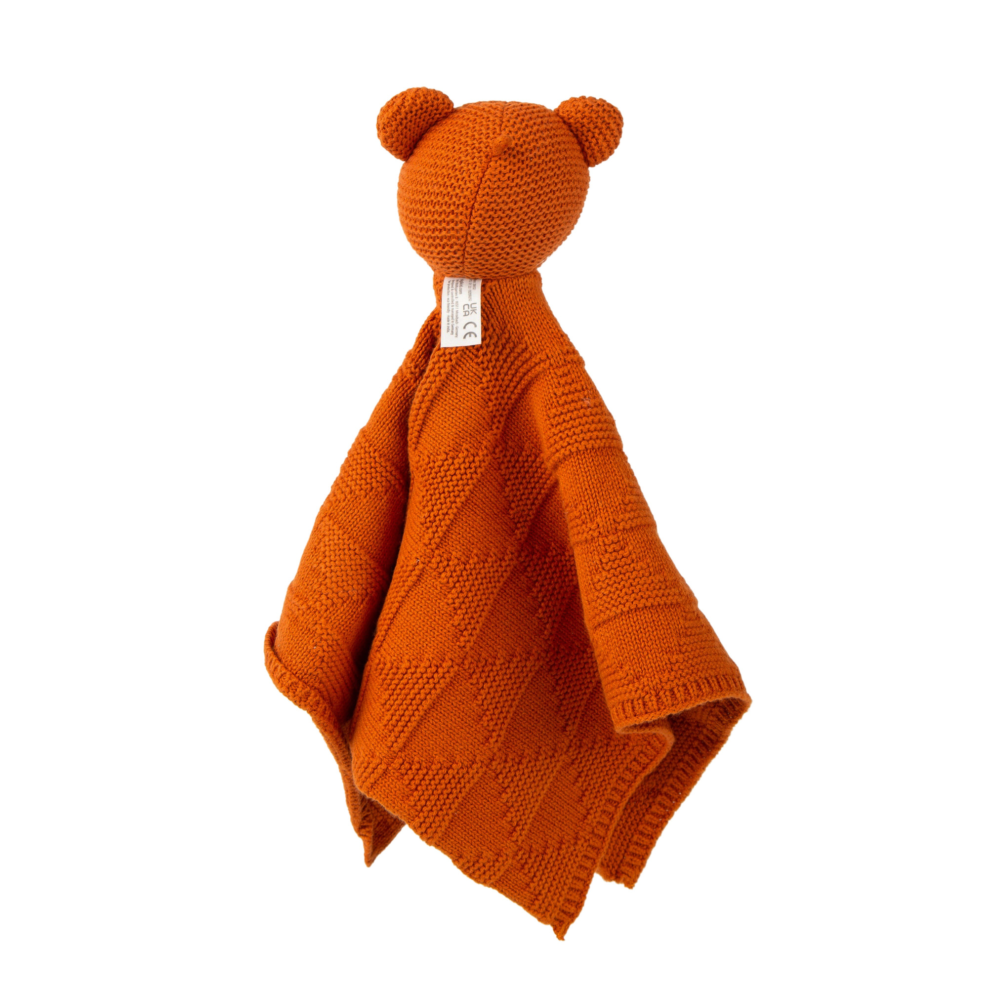Baby Strick-Schnuffeltuch Bär