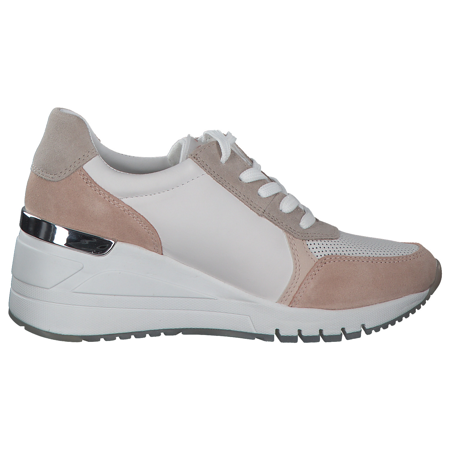 Marco Tozzi 83701, Sneakers Low, Damen, White comb