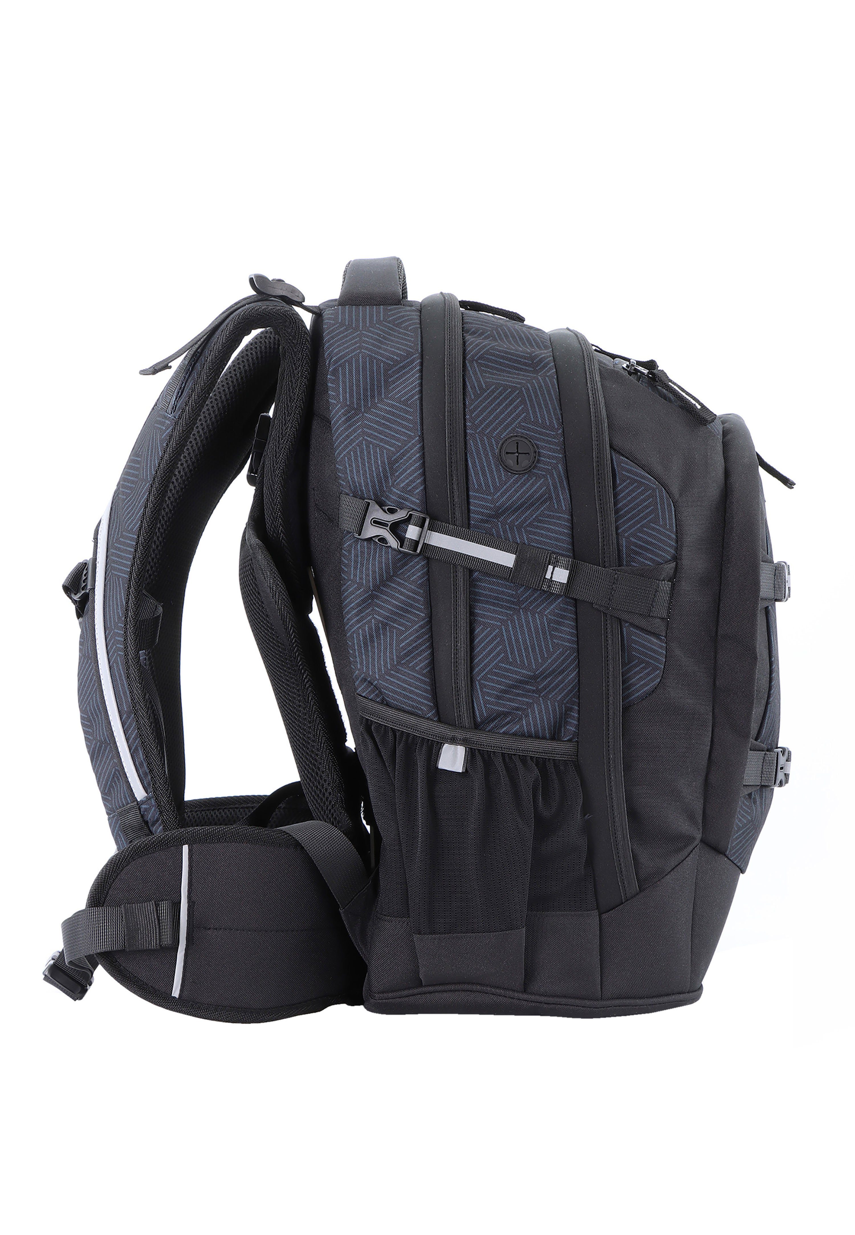 2be Schulrucksack, mit reflektierenden Elementen