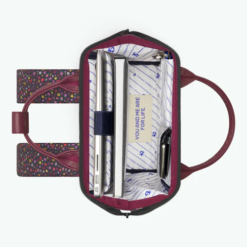 Adventurer Small Backpack Lausanne Raspberry