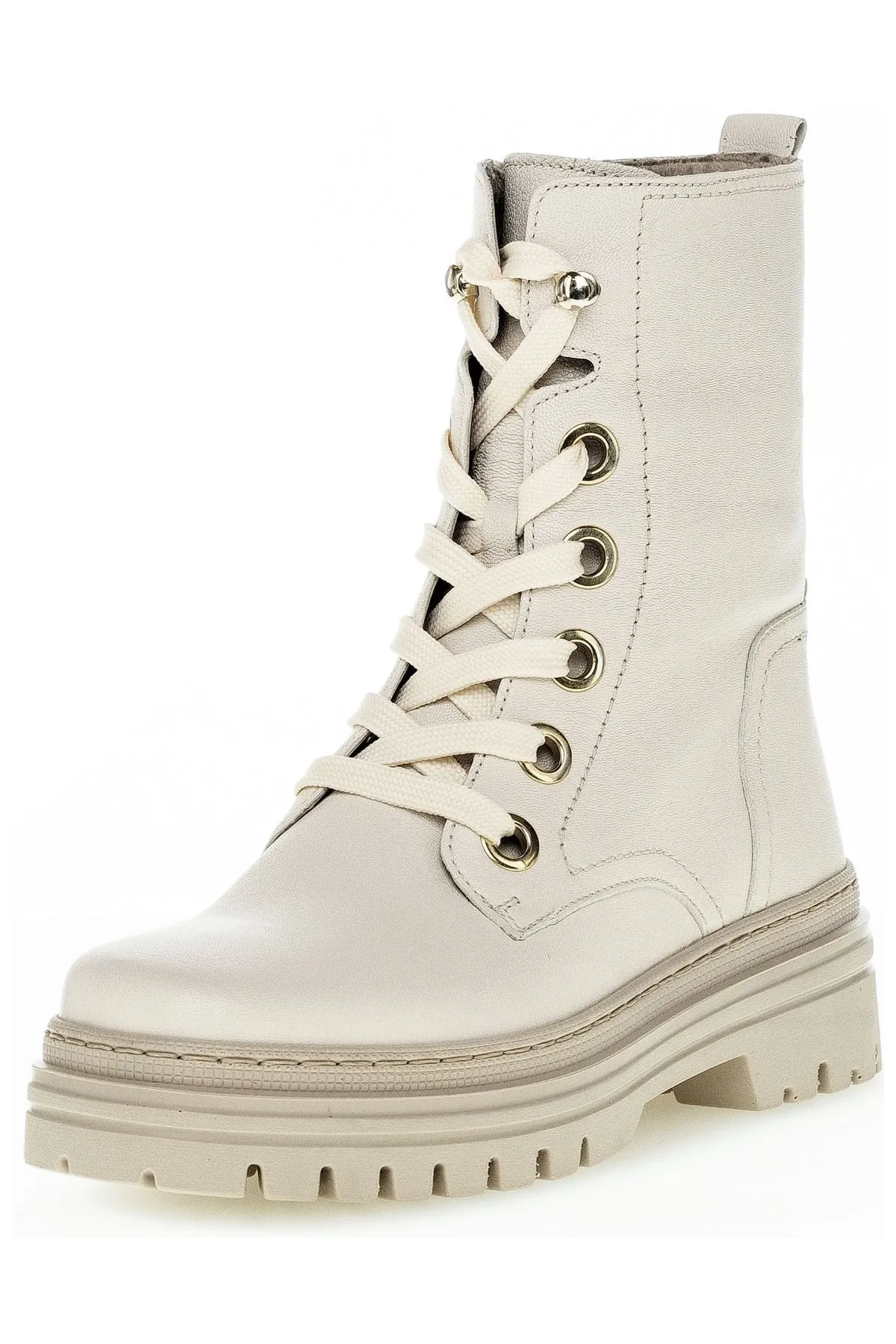 GABOR  Stiefelette - Beige - Blockabsatz