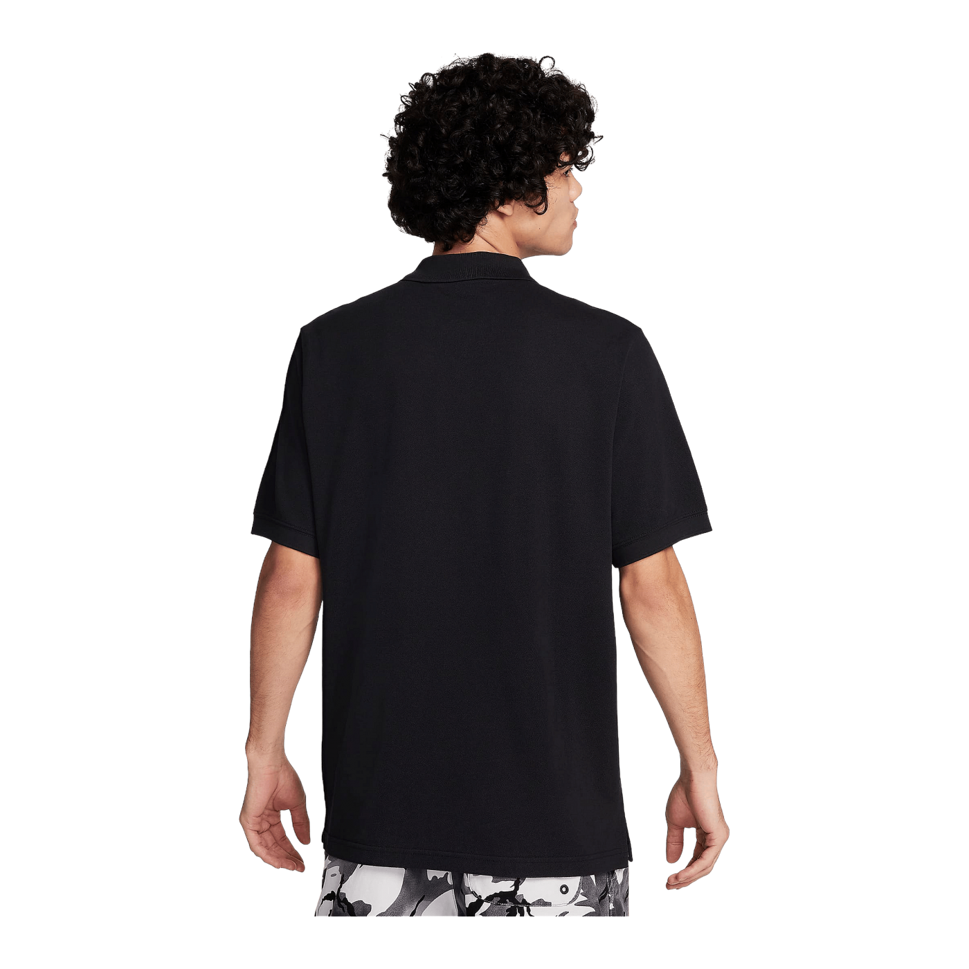 Nike Club Poloshirt Schwarz Weiss F010