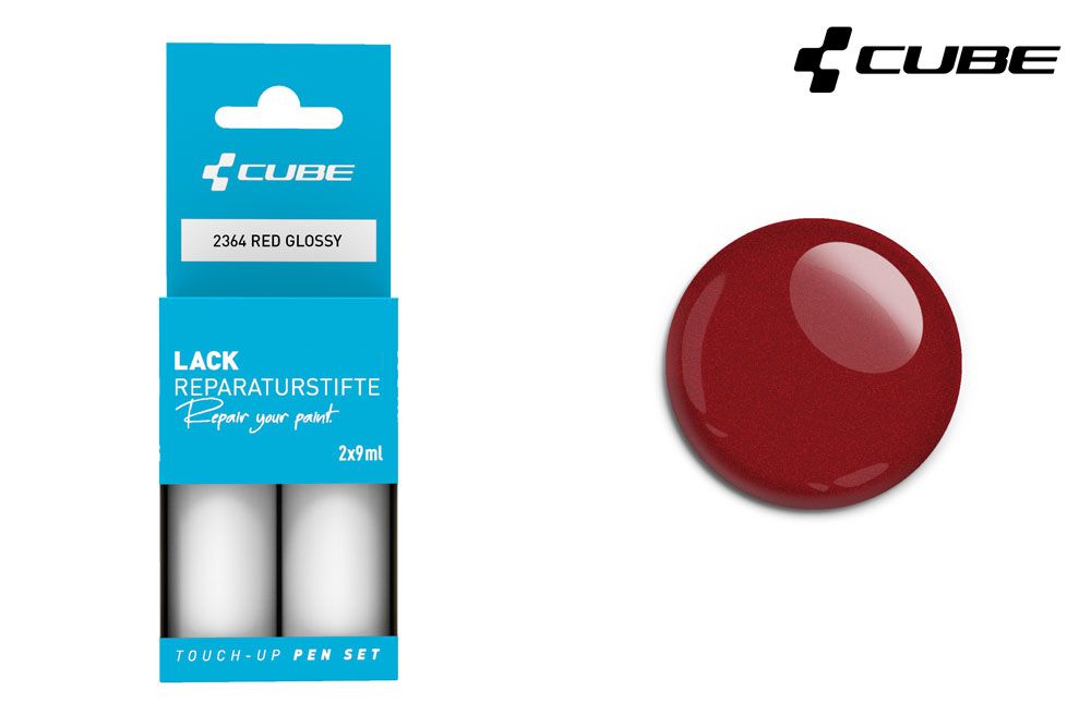 Cube Lackreparaturstift Set RED glossy kaufen | Bike-Discount