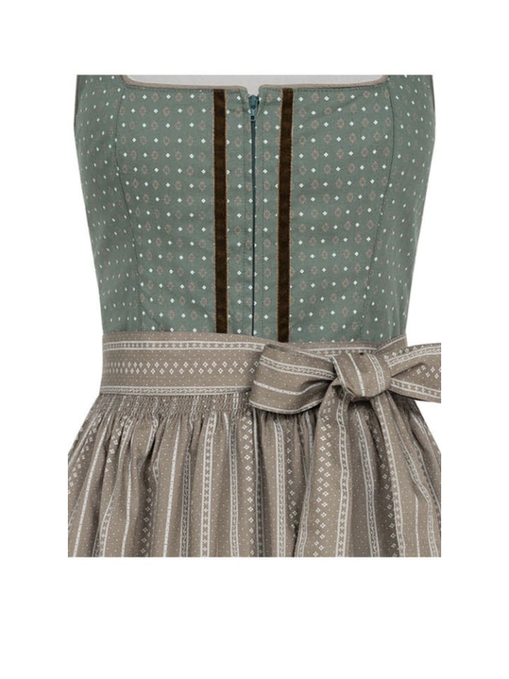 Nübler Midi Dirndl Franzi in Salbei günstig kaufen