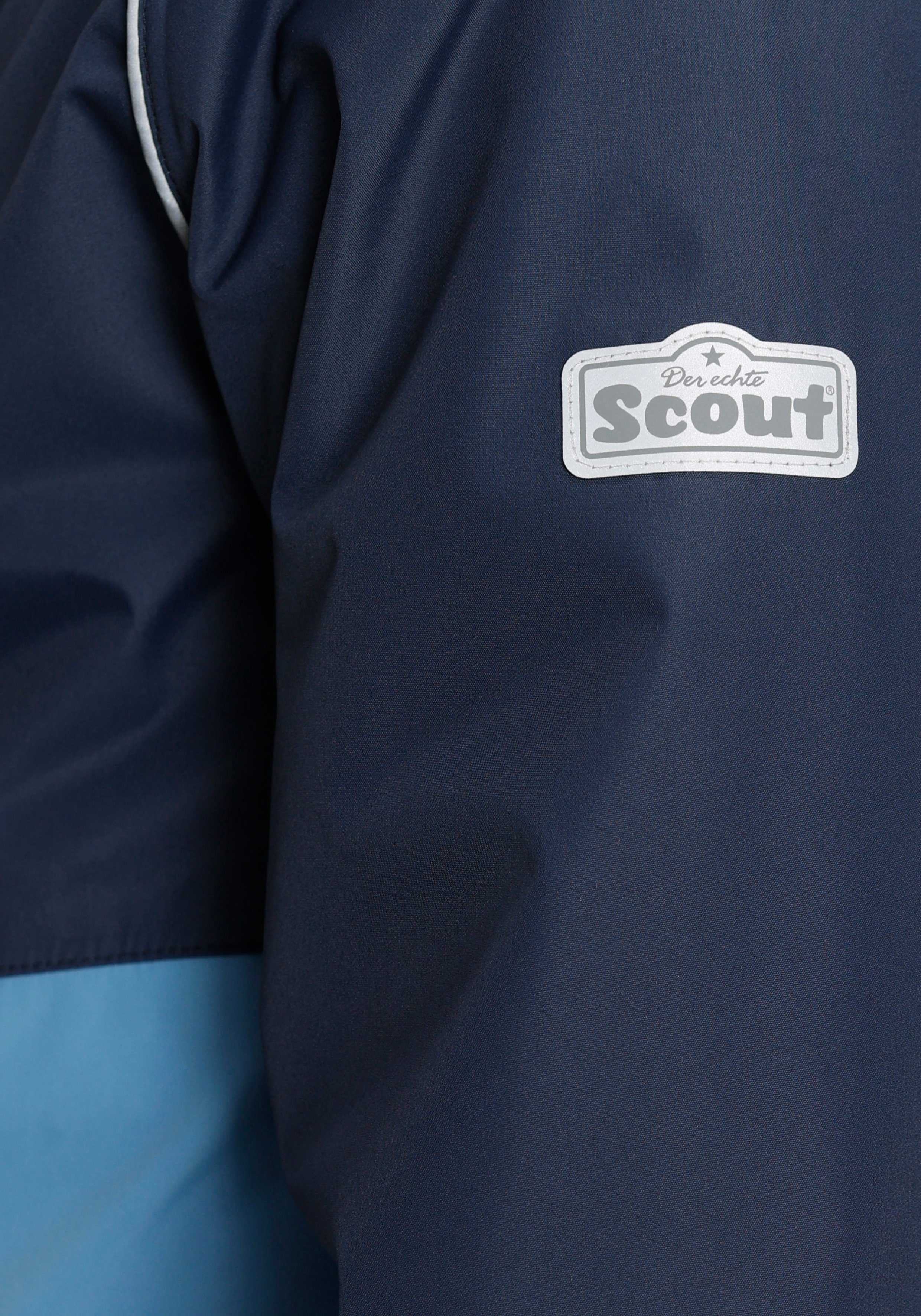Scout 3-in-1-Funktionsjacke ALL WEATHER (2-St) Funktionsjacke mit Strickfleecejacke