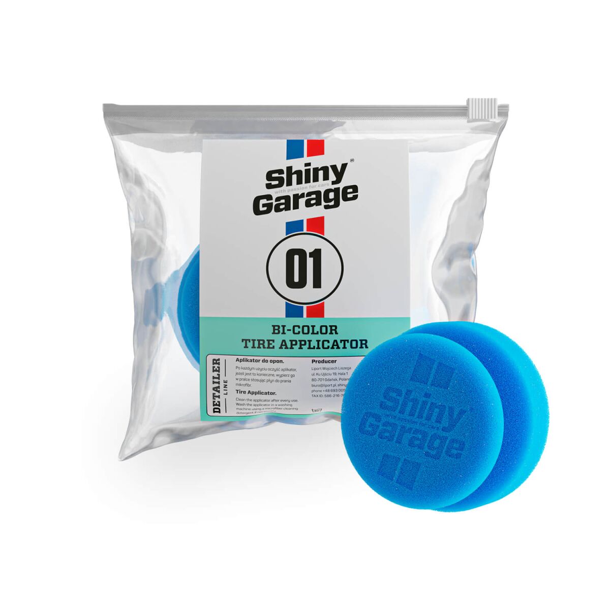 Shiny Garage Bi-Color Tire Applicator